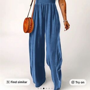 Elegant Blue Jumpsuit for Women